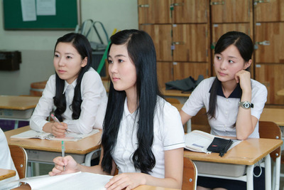 学生上课中